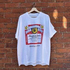 vintage manitobas own standard lager t shirt 90s XL